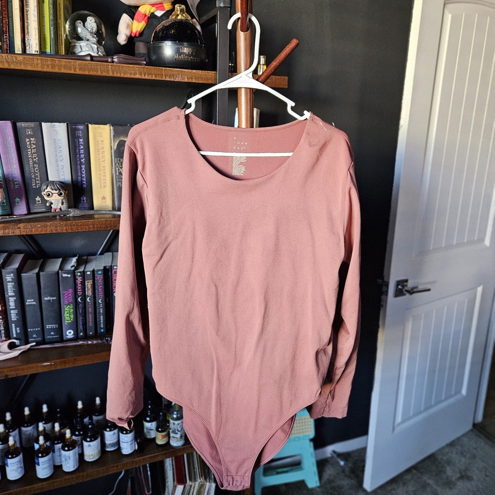 a new day Mauve Long Sleeve Top
